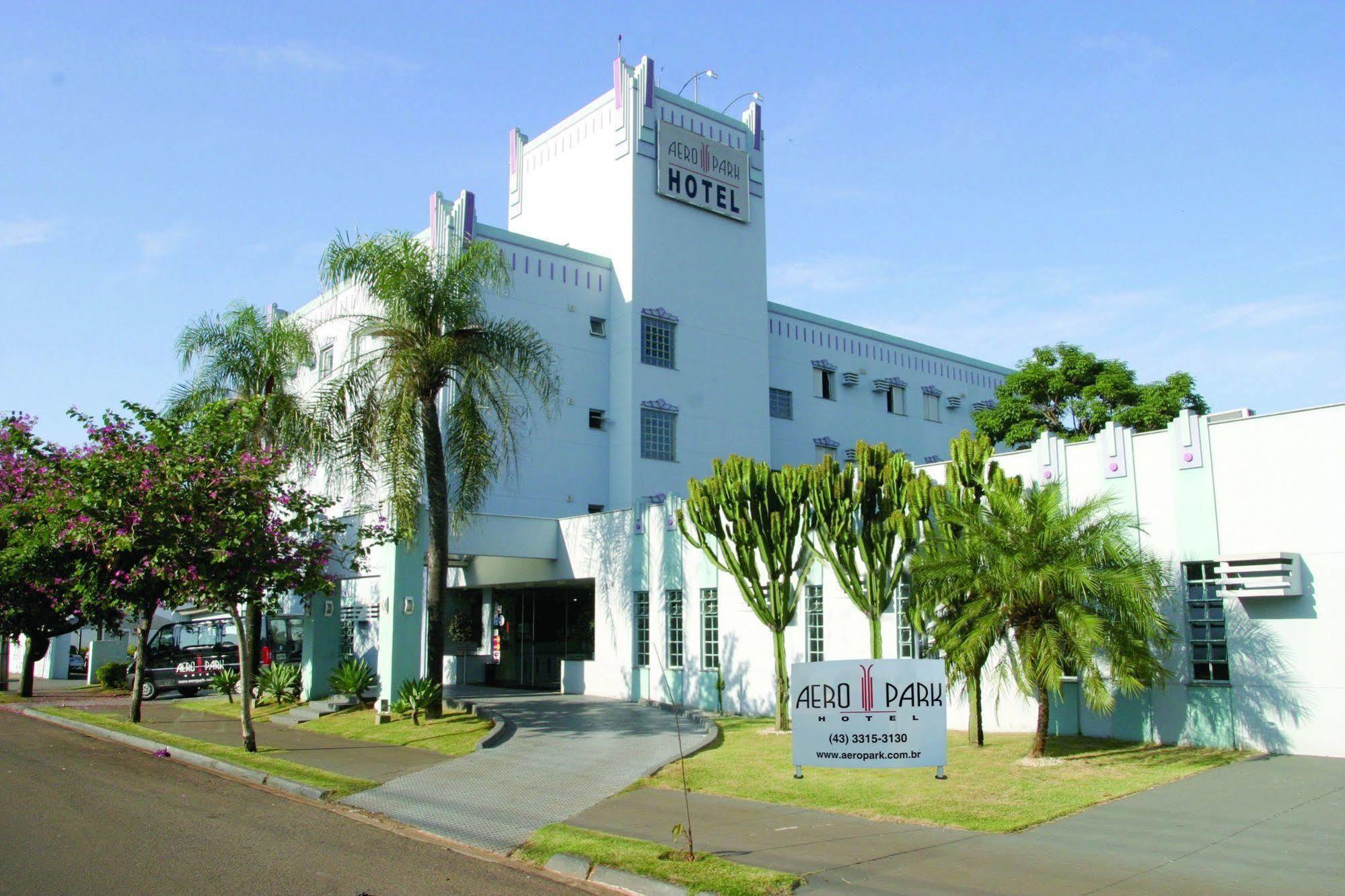 Hotel Aero Park E Estacionamento Londrina Exteriör bild